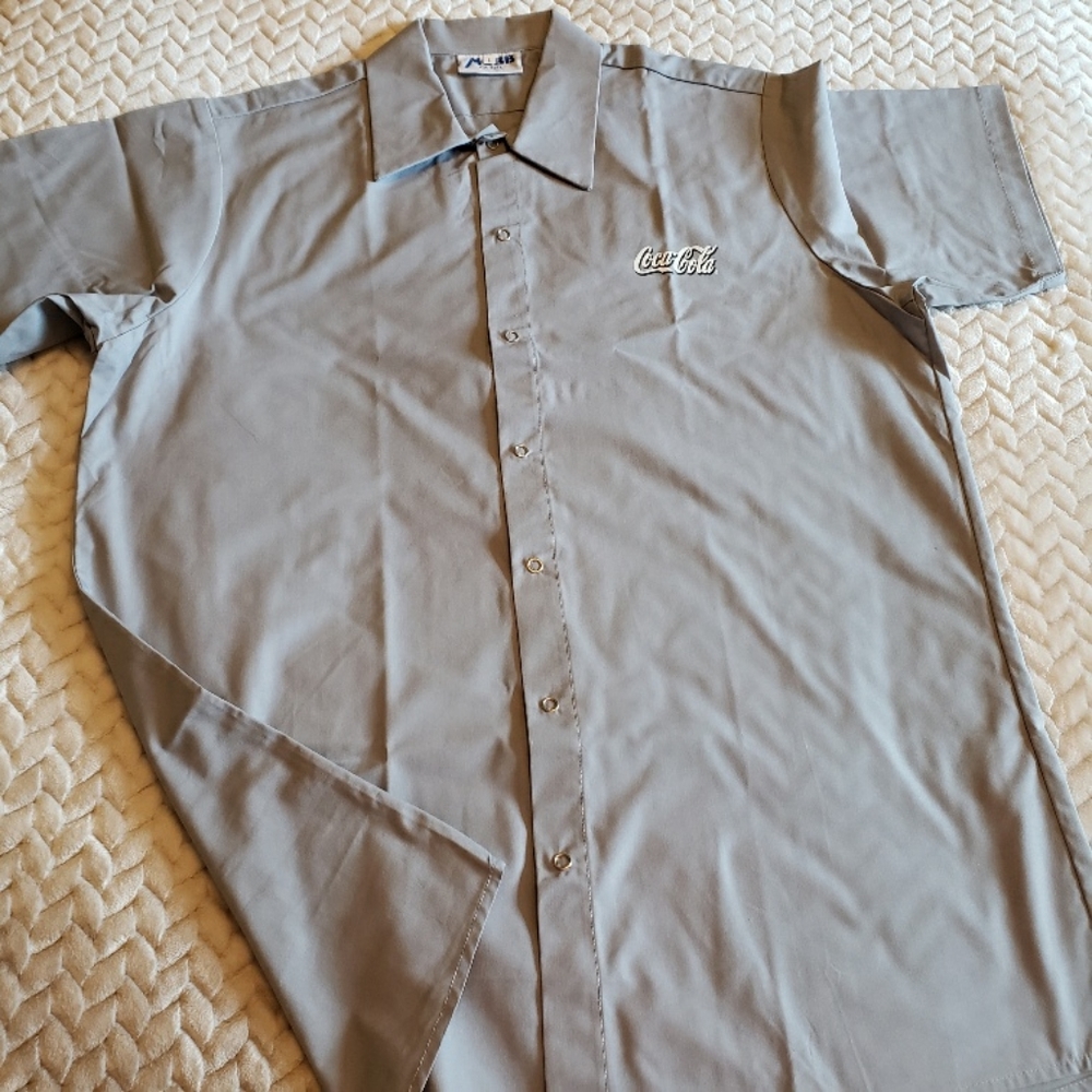 Coca-Cola Licensed Vintage “Blue collar” shirt